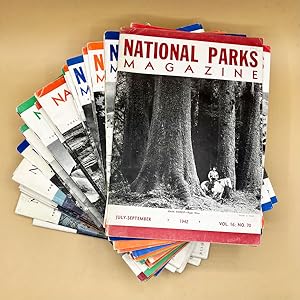 National Parks Magazine: Nos. 70, 76, 83, 96, 100, 103-135 (38 volumes)