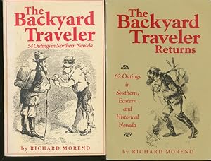 Lot of Two (2) Nevada "Backyard Traveler" Books, Outings in Southern, Eastern and Historical Nevada