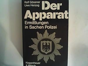 Seller image for Der Apparat. Ermittlungen in Sachen Polizei for sale by ANTIQUARIAT FRDEBUCH Inh.Michael Simon