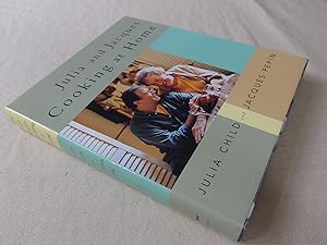 Seller image for Julia and Jacques Cooking at Home (first edition inscribed by Jacques and Claudine Pepin) for sale by Nightshade Booksellers, IOBA member