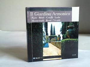 Bild des Verkufers fr Il Giardino Armonico. Bach. Biber. Corelli. Locke. Monteverdi. Rossi. Vivaldi. 11 CDs zum Verkauf von Celler Versandantiquariat