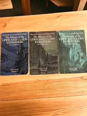 Imagen del vendedor de The History of the Lewis and Clark Expedition, (All 3 Volumes) a la venta por Alicesrestraunt
