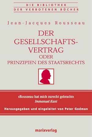 Seller image for Der Gesellschaftsvertrag oder Prinzipien des Staatsrechts for sale by antiquariat rotschildt, Per Jendryschik