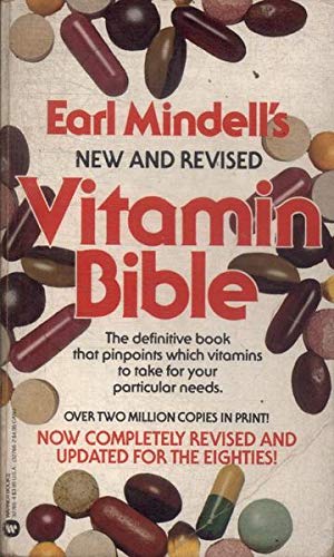 Seller image for Earl Mindells New and Revised Vitamin Bible for sale by Antiquariat Buchhandel Daniel Viertel