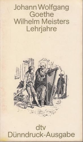 Bild des Verkufers fr Wilhelm Meisters Lehrjahre Roman zum Verkauf von Antiquariat Buchhandel Daniel Viertel