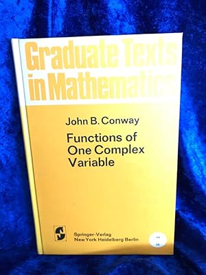 Seller image for Functions of Complex Variables for sale by Antiquariat Jochen Mohr -Books and Mohr-