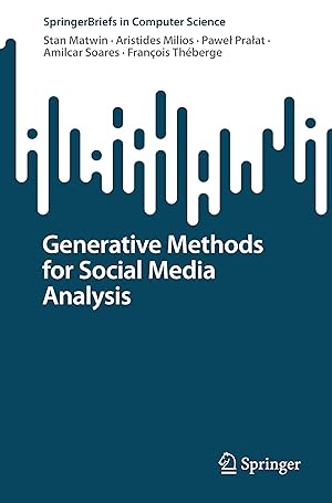 Immagine del venditore per Generative Methods for Social Media Analysis venduto da moluna