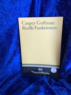 Seller image for Reelle Funktionen for sale by Antiquariat Jochen Mohr -Books and Mohr-