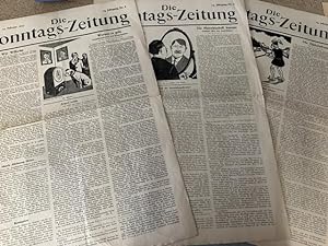 Die Sonntags-Zeitung - Konvolut 1933