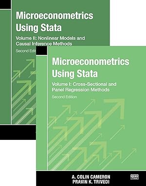 Bild des Verkufers fr Microeconometrics Using Stata, Second Edition, Volumes I and II zum Verkauf von moluna