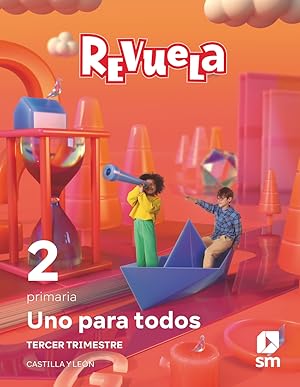 Image du vendeur pour Mtodo globalizado. Uno para todos. 3 Trimestre. 2 Primaria. Revuela. Castilla y Len mis en vente par Imosver