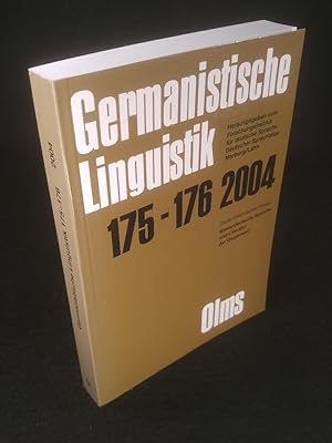 Seller image for Niederdeutsche Sprache und Literatur der Gegenwart (Germanistische Linguistik 175 - 176 2004) for sale by ANTIQUARIAT Franke BRUDDENBOOKS