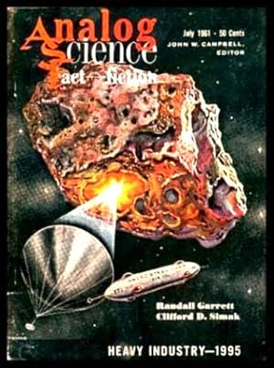 Imagen del vendedor de ANALOG - Science Fact and Fiction - July 1961 a la venta por W. Fraser Sandercombe