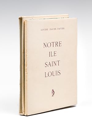 Image du vendeur pour Notre le Saint-Louis. Pomes mis en vente par Librairie du Cardinal