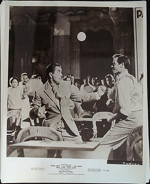 Bild des Verkufers fr The Sun Also Rises 8 x 10 Still 1957 Tyrone Power and Mel Ferrer zum Verkauf von AcornBooksNH