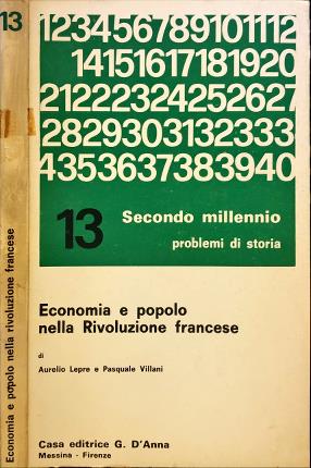 Immagine del venditore per Economia e popolo nella Rivoluzione francese. venduto da Libreria La Fenice di Pietro Freggio