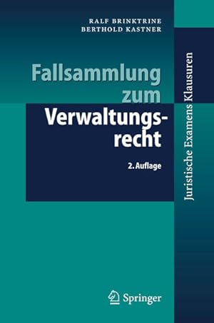 Immagine del venditore per Fallsammlung zum Verwaltungsrecht (Juristische ExamensKlausuren) venduto da Studibuch