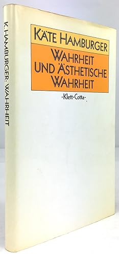 Bild des Verkufers fr Wahrheit und sthetische Wahrheit. Erste Auflage. zum Verkauf von Antiquariat Heiner Henke