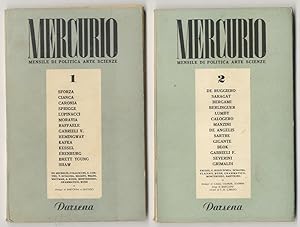 Mercurio. Mensile di politica, arte scienze. Anni I-IV: Fascicoli 1-10, 12-15, 18-21, 23-30.
