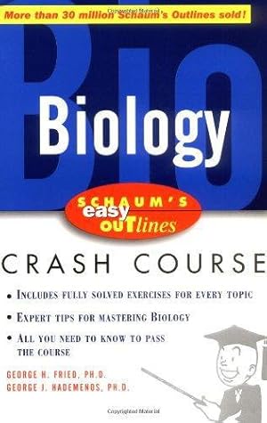 Image du vendeur pour Schaum's Easy Outline of Biology (Schaum's Outlines) mis en vente par WeBuyBooks