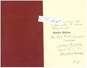 Bild des Verkufers fr CHRISTOPH SANDROCK (auch Christel und Christian Sanbdrock, 1862-1924) deutscher Maler und Schriftsteller. Er wuchs mit seinen Schwestern Wilhelmine Sandrock (1861?1948) und Adele Sandrock (1863?1937) in Rotterdam und Berlin auf. androck war Historien- und Portrtmaler, schrieb Romane und Theaterstcke. Sein Schauspiel Jeanne wurde im Jahr 1910 in Bad Kissingen mit seiner Schwester Adele in der Hauptrolle uraufgefhrt. zum Verkauf von Herbst-Auktionen