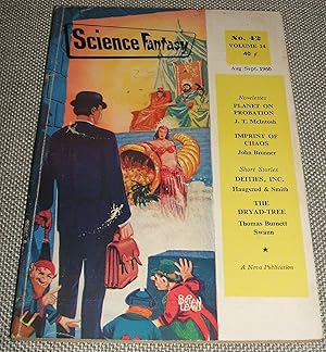 Bild des Verkufers fr Science Fantasy Vol. 14 No. 42 Aug./Sept. 1960 zum Verkauf von biblioboy