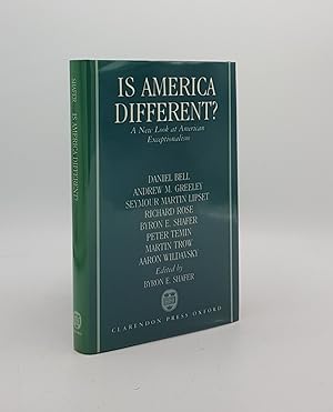 Bild des Verkufers fr IS AMERICA DIFFERENT A New Look at American Exceptionalism zum Verkauf von Rothwell & Dunworth (ABA, ILAB)