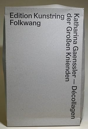 Seller image for Dcollagen der Groen Knieenden. Fnf Drucke je 160 x 89 cm, gefalzt auf ca. 27 x 44 cm, jeweils eigenhndig in Bleistift signiert. Mit Texten von Peter Daners und Florian Ebener. Exemplar Nr. 78/600. Im Druckvermerk von Gaenssler ebenfalls eigenhndig signiert. for sale by Antiquariat Dr. Lorenz Kristen