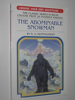 Seller image for The Abominable Snowman - Choose Your Own Adventure Series #1 for sale by Manyhills Books