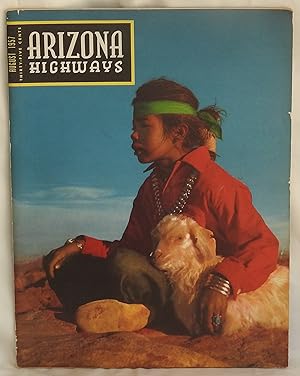 Image du vendeur pour Arizona Highways August 1957 Vol. XXXIII No. 8 mis en vente par Argyl Houser, Bookseller