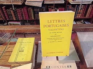 Seller image for Lettres portugaises. Valentins et autres oeuvres for sale by Librairie FAUGUET