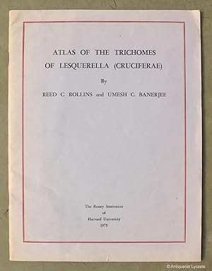 Seller image for Atlas of the Trichomes of Lesquerella (Cruciferae). for sale by Antiquariat Lycaste