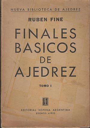 Imagen del vendedor de FINALES BSICOS DE AJEDREZ, TOMO I Se regala el tomo II por estar fatigado. a la venta por Librera Hijazo