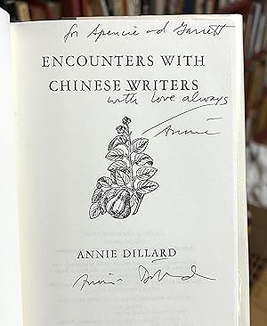 Encounters with Chinese Writers