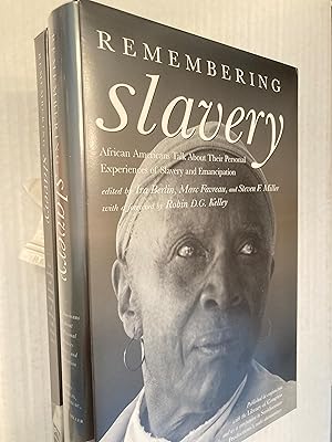 Seller image for REMEMBERING SLAVERY: AFRICAN AMERICANS TALK ABOUT THEIR PERSONAL EXPERIENCES OF SLAVERY AND FREEDOM for sale by T. Brennan Bookseller (ABAA / ILAB)