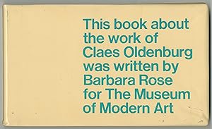 Imagen del vendedor de Claes Oldenburg a la venta por Between the Covers-Rare Books, Inc. ABAA