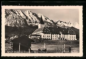 Bild des Verkufers fr Ansichtskarte Mittenwald / Bayer. Hochland, Schloss Ellmau zum Verkauf von Bartko-Reher