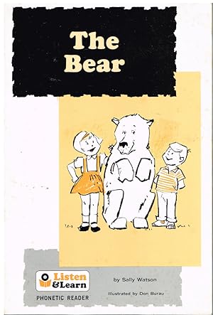 Image du vendeur pour The Bear Listen & Learn Phonetic Reader mis en vente par First Class Used Books