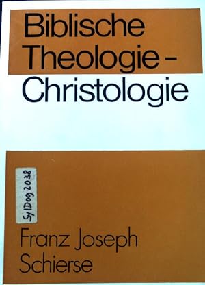 Bild des Verkufers fr Biblische Theologie - Christologie. zum Verkauf von books4less (Versandantiquariat Petra Gros GmbH & Co. KG)