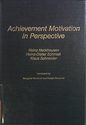 Imagen del vendedor de Achievement Motivation in Perspective. a la venta por books4less (Versandantiquariat Petra Gros GmbH & Co. KG)