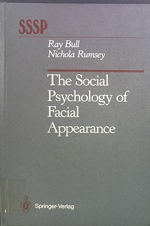 Bild des Verkufers fr The Social Psychology of Facial Appearance. Springer Series in Social Psychology. zum Verkauf von books4less (Versandantiquariat Petra Gros GmbH & Co. KG)