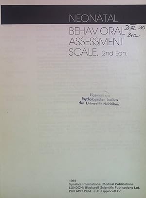 Immagine del venditore per Neonatal Behavioral Assessment Scale. Clinics in Developmental Medicine, no. 88 venduto da books4less (Versandantiquariat Petra Gros GmbH & Co. KG)