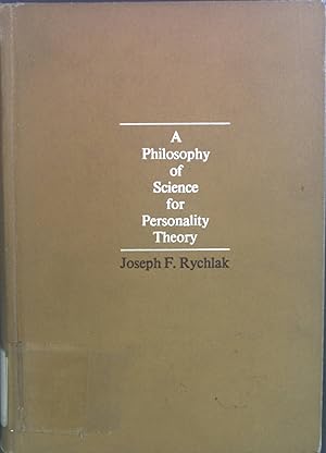 Imagen del vendedor de A Philosophy of Science for Personality Theory. a la venta por books4less (Versandantiquariat Petra Gros GmbH & Co. KG)