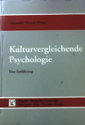 Seller image for Kulturvergleichende Psychologie : eine Einfhrung. for sale by books4less (Versandantiquariat Petra Gros GmbH & Co. KG)