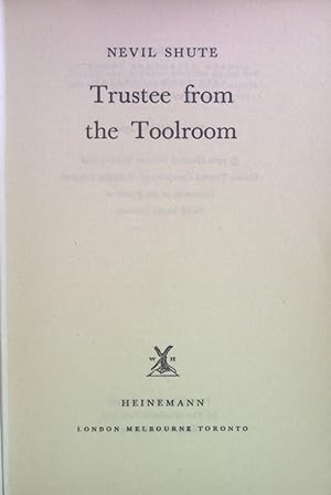 Seller image for Trustee from the Toolroom. for sale by books4less (Versandantiquariat Petra Gros GmbH & Co. KG)