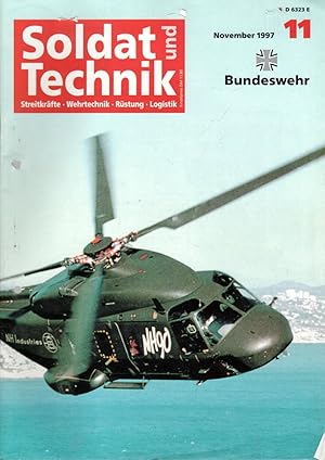 Bild des Verkufers fr Soldat und Technik Zeitschrift fr Wehrtechnik, Rstung und Logistik 40. Jhg. Heft 11(1997) zum Verkauf von Antiquariat Jterbook, Inh. H. Schulze