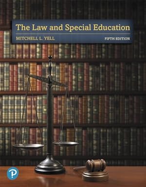 Image du vendeur pour Law and Special Education mis en vente par GreatBookPrices
