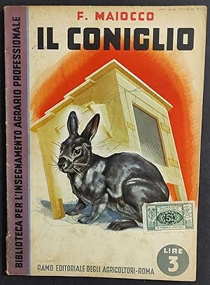 Il Coniglio - F. Maiocco - Ed. REDA - 1939