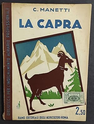 La Capra - C. Manetti - Ed. REDA - 1937