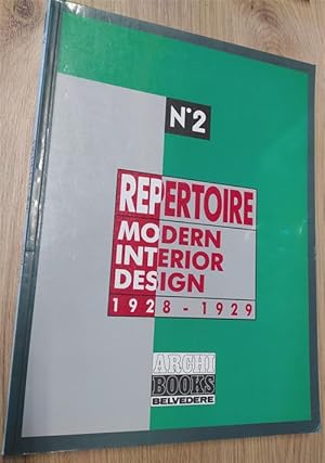 Seller image for Repertoire. Vol. 2 Modern Interior Design 1928-1929 for sale by Piazza del Libro